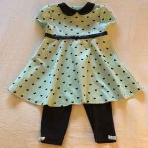 Valentines Hearts Dress pants cute combo!